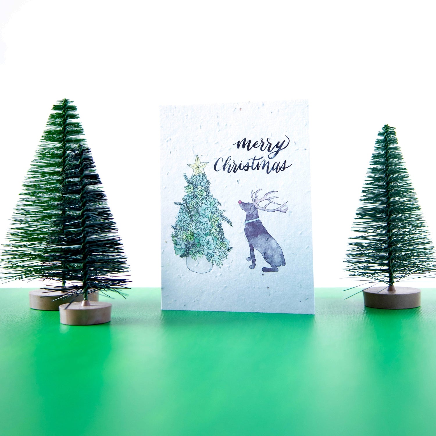 Deer Dog - Seed Paper Card - Seed Paper Cards | Pengram Studio