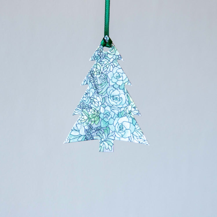 Christmas Tree - Ornament - Seed Paper Ornaments | Pengram Studio