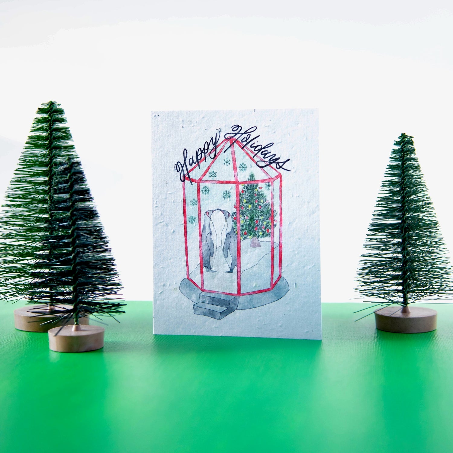 Winter Penguinland - Seed Paper Card - Seed Paper Cards | Pengram Studio